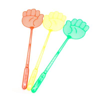 China Multi Color Viable High Quality Hot Selling Plastic Mosquito Striking Fly Swatter for sale