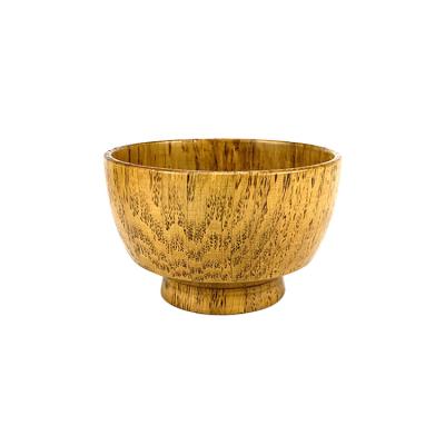 China Factory Stocked Custom Durable Natural Bamboo Wooden Salad Bowl From Factory Outlet for sale