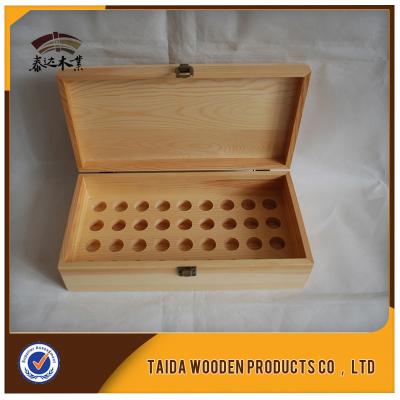 China China Cheap Customize Wooden Bamboo Essential Oil Storage Box for sale