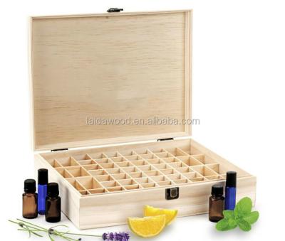 China Handmade Industrial Wooden Use And Personal Care Material Essential Oil Wooden Box for sale