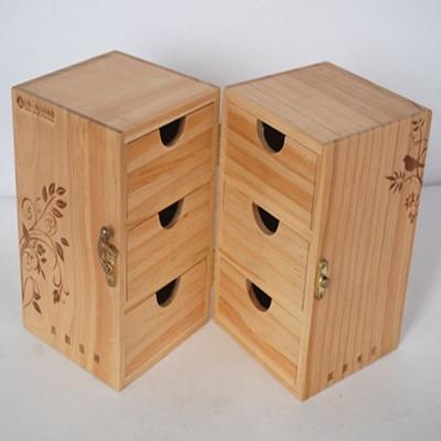 China Wholesale Handmade Unfinished Wooden Boxes for sale