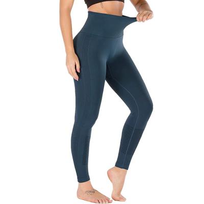 China Antibacterial High Waist Yoga Leggings Compression Workout Leggings For Women Tummy Control Yoga Pants for sale