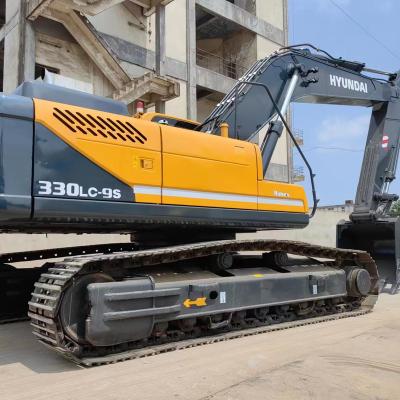 China 2023 Hot Sale Excavator Used Korea Hyundai Robex R330LC Excavator Digger Machine For Sale 1.2MÂ ³ for sale