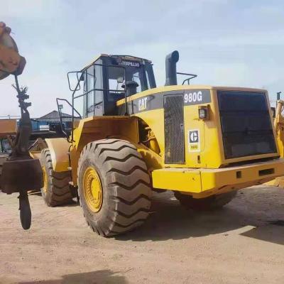 China Construction Machinery Good Condition Big Mini Loader Loader Used Caterpillar 980G Wheel Loader For Sale for sale