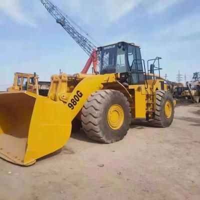 China Construction Machinery Durable Machine Japan Used Wheel Loader Used Crawler Loader CAT 980G on Sale for sale