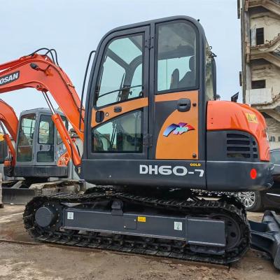 China Cheap Used Doosan DH60 DX55 DX225 Mini Excavator Good Mini Earthmoving State Machinery Excavator For Sale for sale