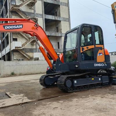 China Used Doosan Mini Doosan DH60 DX55 DX225 Earthmoving Excavator Machinery Digger Crawler Tractor For Sale for sale