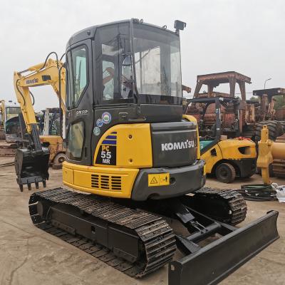 China Mini Excavator Komatsu PC55 PC35 PC60 PC78 mini earthmoving excavator for sale used KOMATSU excavator machine on best selling for sale for sale