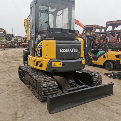 China Mini Excavator Small Mini Excavator Japan Komatsu PC55 Tractor Digger Excavator For Sale for sale