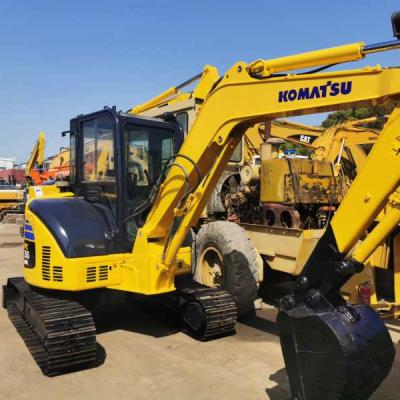 China Mini Excavator Used Komatsu Mini KOMATSU PC55 PC35 PC40 PC78 Earthmoving Excavator Machinery Digger Crawler Tractor For Sale for sale