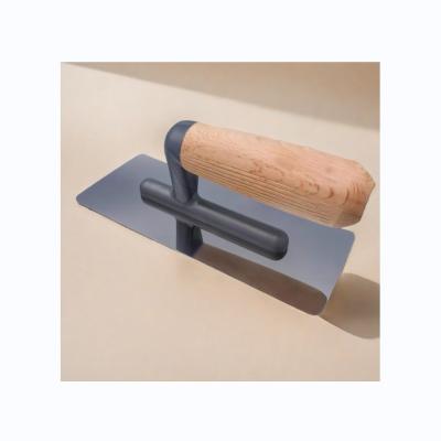 China Manufacturers Concrete Hand Tools Wood Handle SQUARED Trowel for Stucco Venetian Plaster for sale