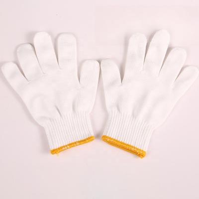 China Guantes de trabajo manuales de algodón de punto para hombres en venta