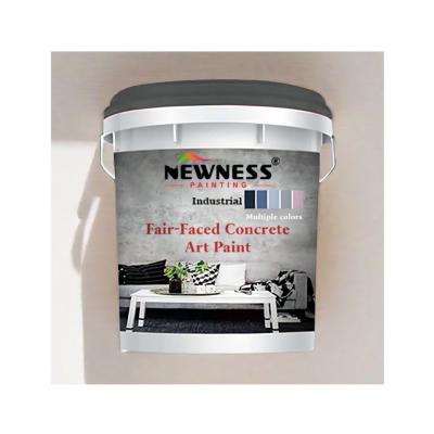 China Interior Wall Microcement Coating Acrylic Waterborne Concrete Paint for House Usage for sale