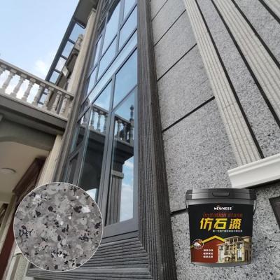 China Outdoor Marble Stone Paint in Multiple Colors for Exterior Wall Spray Application for sale