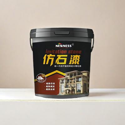 China Foshan Colorful Granite Effect Paint with Spray Application Method Volume 20KG/BUCKET for sale