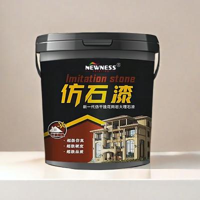 China Building Coating Nature Stone Granite Effect Spray Wall Paint Decorative Stone Paint for sale