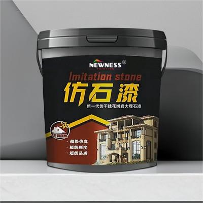 China Real Stone Coating NEWNESS Natural Stone Paint for Building Cladding and Decoration for sale