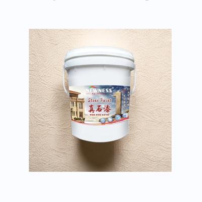 China Acrylic Natural Stone Coating Real Stone Paint for Exterior Wall Graffiato Texture for sale