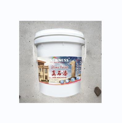 China Steeneffect Vloeibare graniet Textuur Muurverf Decoratieve coating MF Tio2 CAS nr. 79-10-7 Te koop