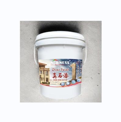 China Método de aplicação de pulverização Pedra pintura Excelente resistência ao tempo para casa textura parede à venda