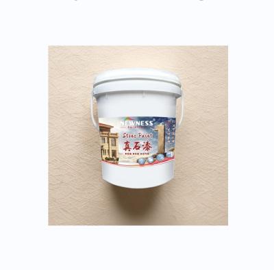 China Base on Color Chart Water Based Imitate Stone Paint for Durable Exterior Wall Coating for sale