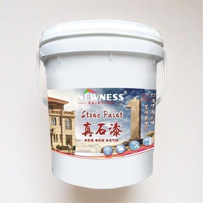 China Pintura de parede exterior com imitação de textura de pedra falsa e revestimento de pedra acrílica à venda