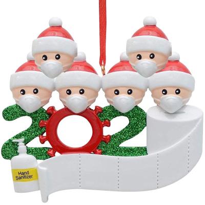 China festival & Party Stuff Family Members Name Kit Christmas Tree Creative Gift Santa Christmas Item Party Christmas Ornament Decoration Gifts for sale