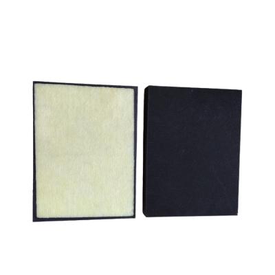 China Modern Interior Design Studio Ceiling Tile Sound Absorbing Faux Fiberglass Sound Barrier for sale