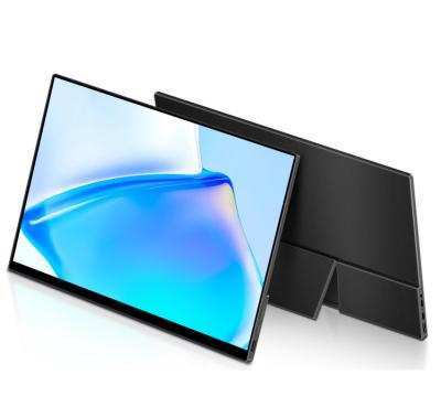 China Newest Ultra-thin 15.6 inch 1920*1080p FHD Portable Monitor with Type-C Fold Stand for 15.6inch Mobile Screen (PC Laptop Gaming Desktop 16:9) for sale