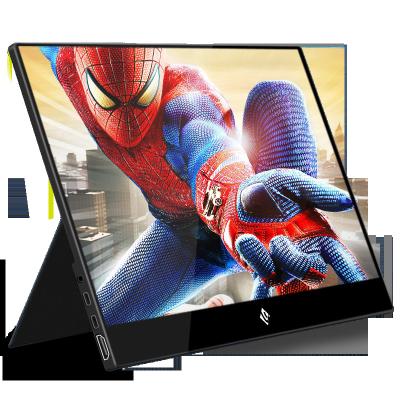 China Touch Screen 15.6 Inch 1920*1080p Full HD Ultra-thin Portable Monitor with Type-C USB to Increase PC Laptop Gaming Desktop Mobile Screen for sale