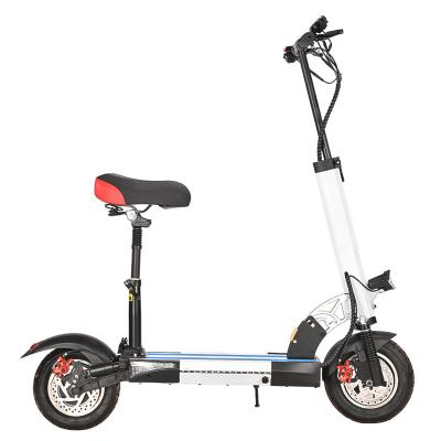 China New Arrival Unisex Classic 800W 10inch 36V 8AH ZEUSFIT Foldable Brushless Electric Scooter For Adult for sale