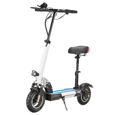 China ZEUSFIT New Arrival Unisex Electric Scooter 800W 36V 8A Brushless Motor Classic Folding Mobility Scooter With Seat For Sale for sale