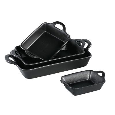 China China viable supplier wholesale baking trays enamel pans wholesale baking dish set on sale for sale