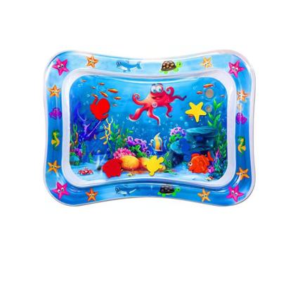 China Educational Toy Hot Sale Non-Toxic Inflatable Water Play Mat For Baby In Summer for sale