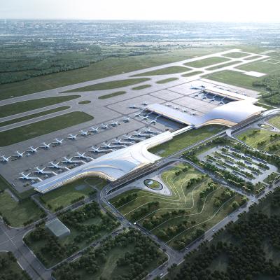 China Professional service interior and exterior rendering for airport bird's eye view NOT DETERMINED for sale