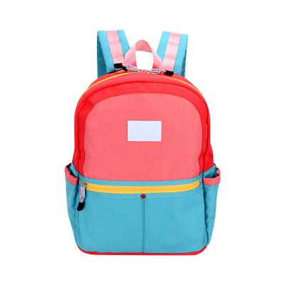 China New Cartoon Waterproof Custom High Stretch Polyester Fabric Kindergarten Backpack Waterproof Primary School Bags For Children for sale