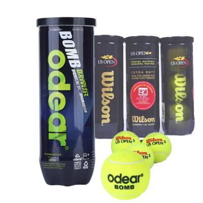 China Extra Duty Woven Felt And Nature Rubber HEAD ITF Approved TournamentTennis Ball High Quality OEM Logo for sale