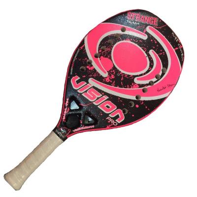 China Beach tennis racket Logo Brand Graphite Beach Racket custom made Italy/Brazil/Chile for sale