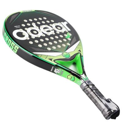 China Good Quality Firm and Tenacious EVA Colorful Customized Carbon Green Paddel Racket for sale