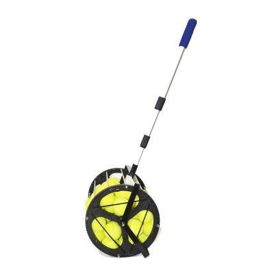 China Wholesale Tennis Ball Picker Easy-using Tennis Ball Retriever Collection Basket With Patent for sale