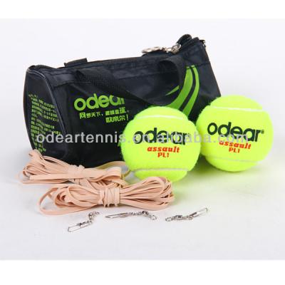 China Factory made rubber string tennis trainer being set for children's play for sale