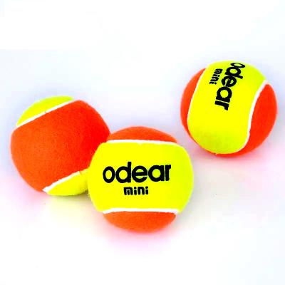 China Beach Games / Feature 2 Tennis Balls Odear Manufacturer 50% Less Pressure Stage 2 Soft ITF Approval Slower Beach Tennis Ball for sale