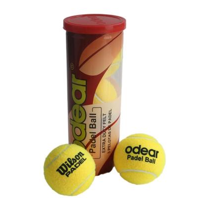 China Padel Games Pro Spain Padel High End Custom Pressurized Odear Padel Ball for sale