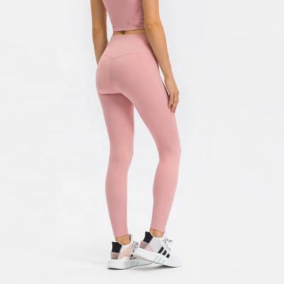 China Breathable Fitness&yoga Use Basic Design Fitness Pants Woman Customize Gym Gaiters High Waisted Yoga Pants Gaiters for sale