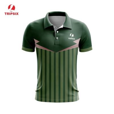 China Anti-pilling New Design All Over Polyester Mens Polo Sublimated Printing T-Shirt With Custom Logo for sale