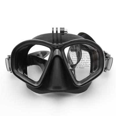 China Hot Sale Unisex Silicone+PC Snorkeling Liquid Swimming Training Mask Vanish Pro for sale