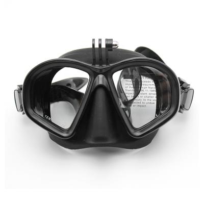 China Diving Dive Mask Women Men Tempered Glass Silicone Mask Low Volume Dive Mask Volume for sale