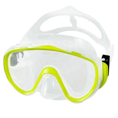 China Diving Mask Underwater Scuba Snorkel Diving Accessories Silicone Anti Leaking Nose Covered Swim Goggles for sale