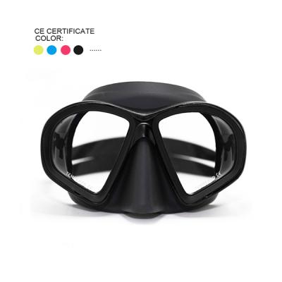 China 180 Good Antifog Waterproof Diving Mask Snorkeling Low Volume Wide View Gear Mask for sale