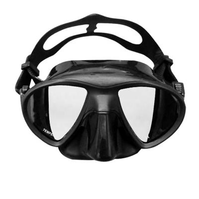 China 2018 Waterproof Fogproof Scuba Mask Waterproof Silicone Strap Diving Goggles Underwater for sale